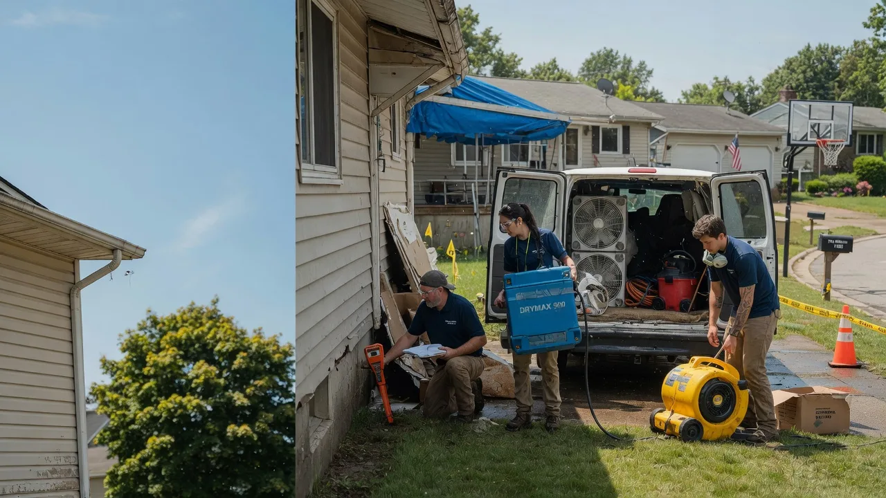 Ceiling Leak Cleanup in Landisburg, PA near me
